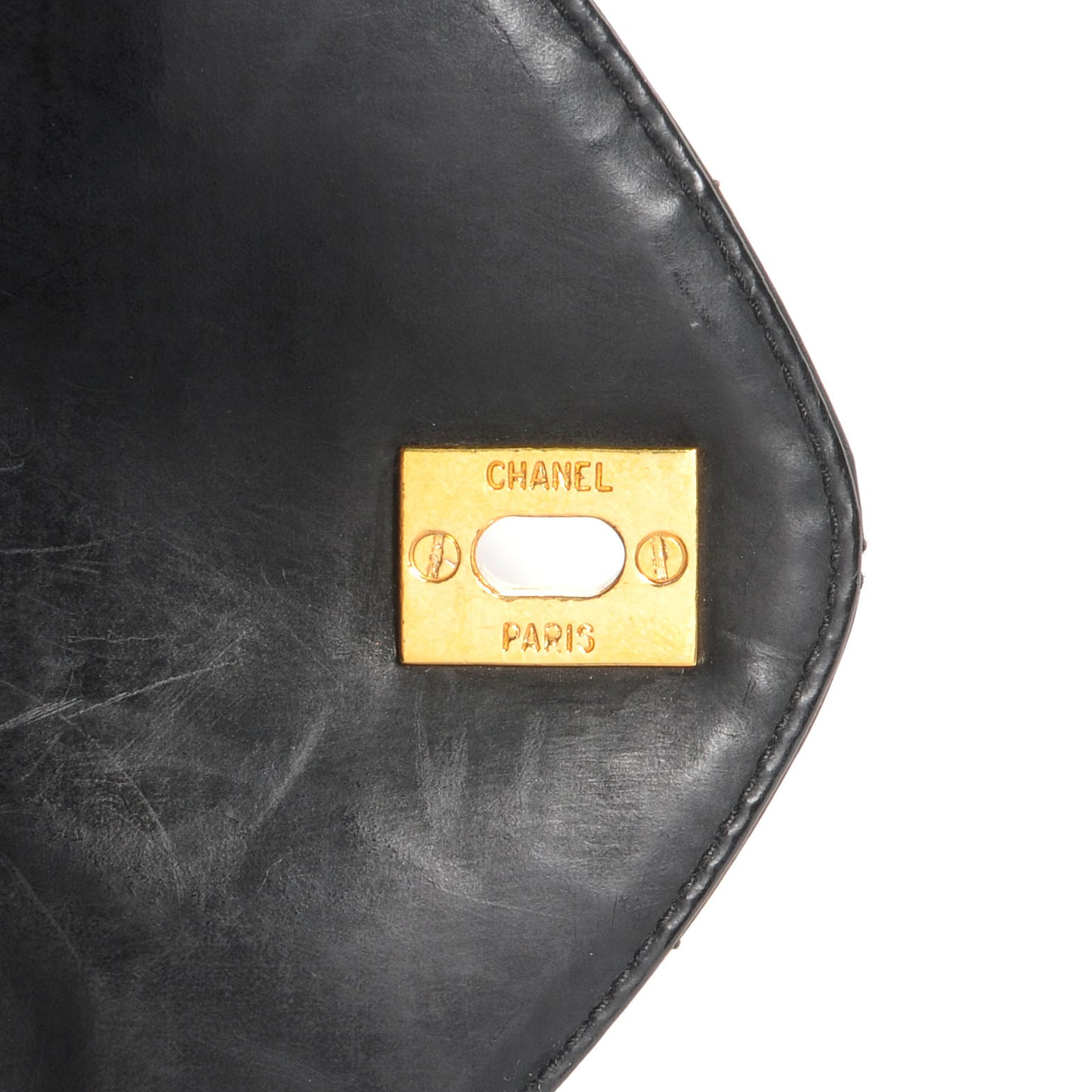 Vinyl Stitched XL Weekender Black