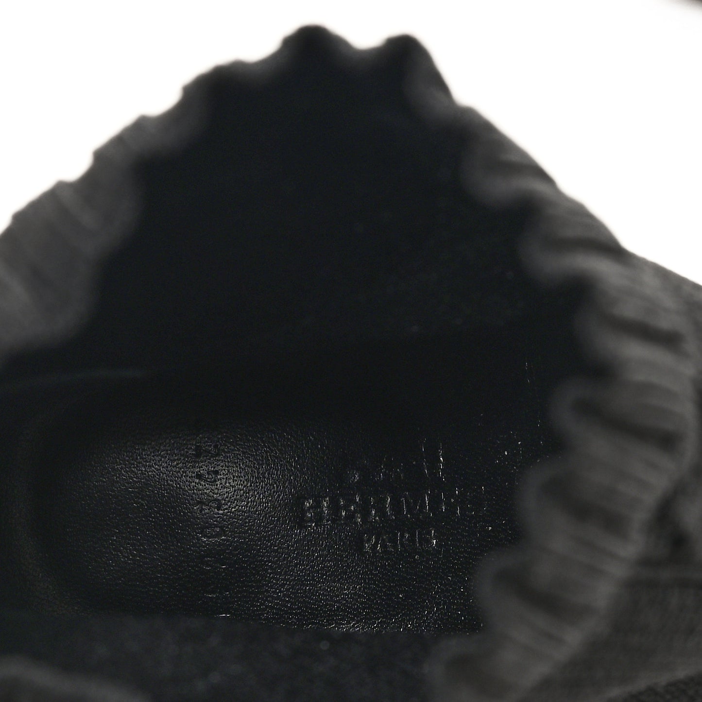 Knit Calfskin Volver 60 Ankle Boots 38 Black