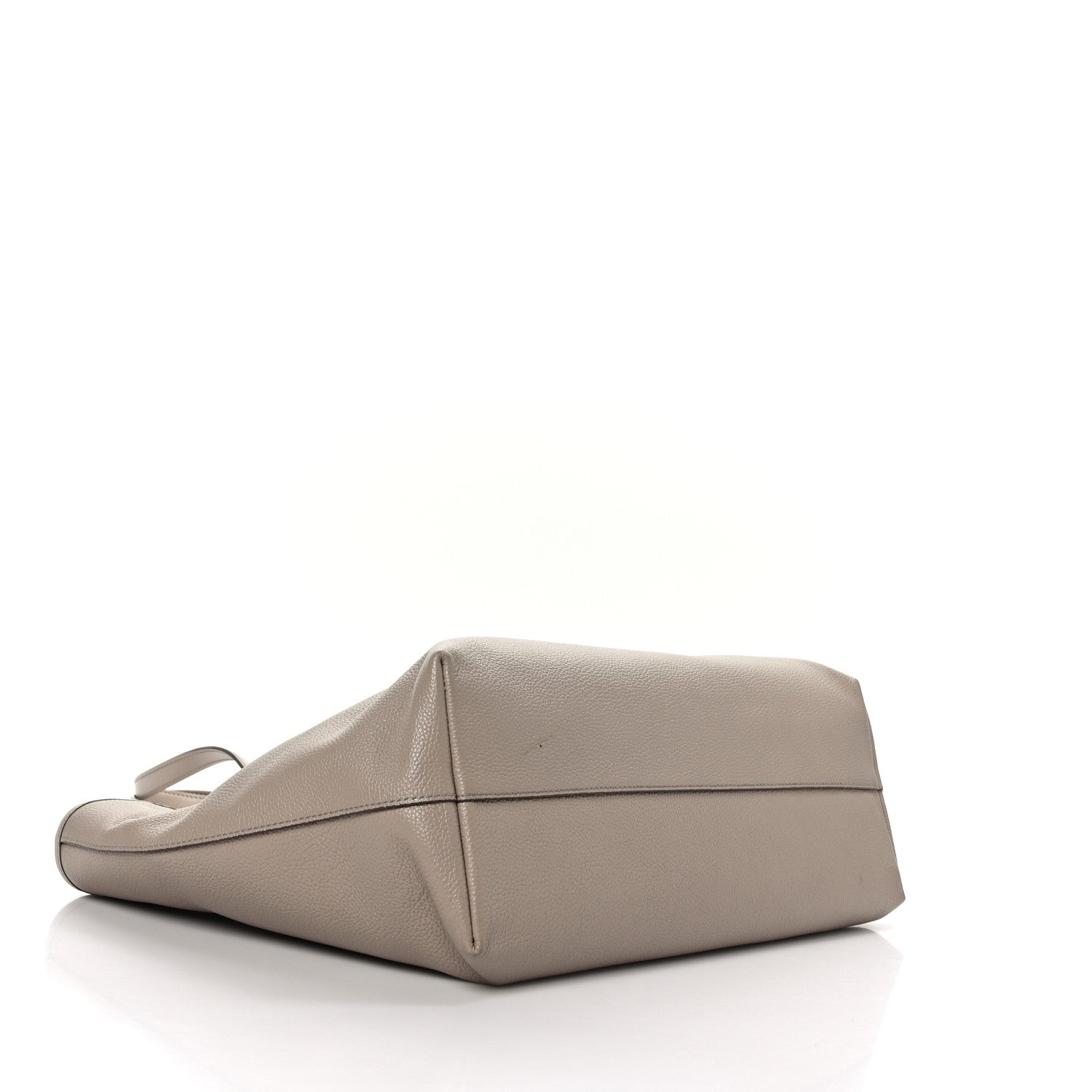Tom Ford Grained Calfskin East West Zipper Tote Taupe 4 of 8