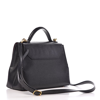 Mulberry Small Classic Grain Calfskin Mini Seaton Black 3 of 11