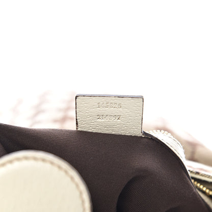 Gucci Monogram GG Creole Hobo Ivory 7 of 13