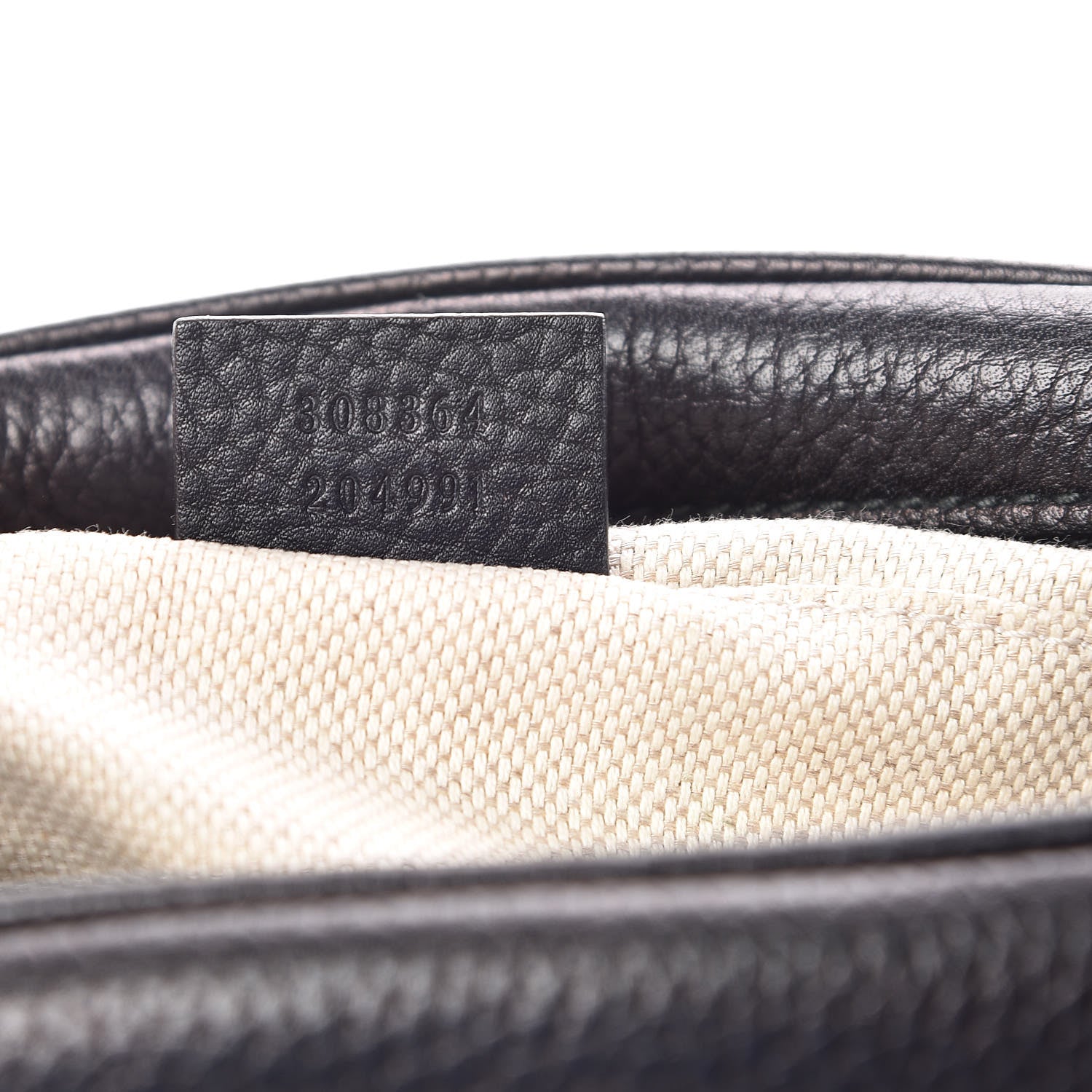 Gucci Pebbled Calfskin Small Soho Disco Bag Black 7 of 9