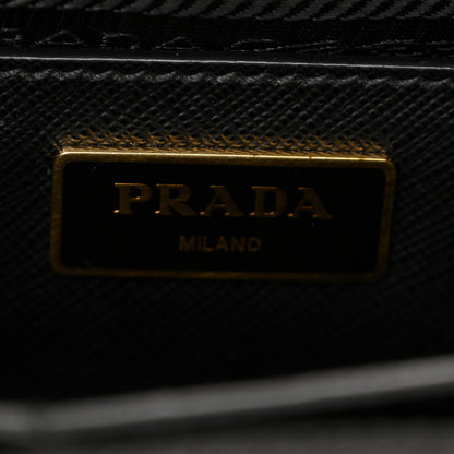 Prada Saffiano Lux Medium Galleria Double Zip Tote Black 10 of 14