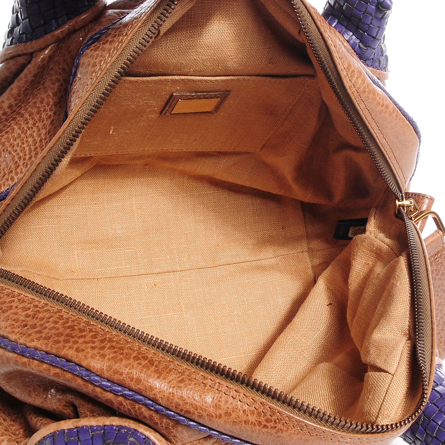 Fendi Glazed Acacia Baby Spy Taupe Viola Purple 5 of 8