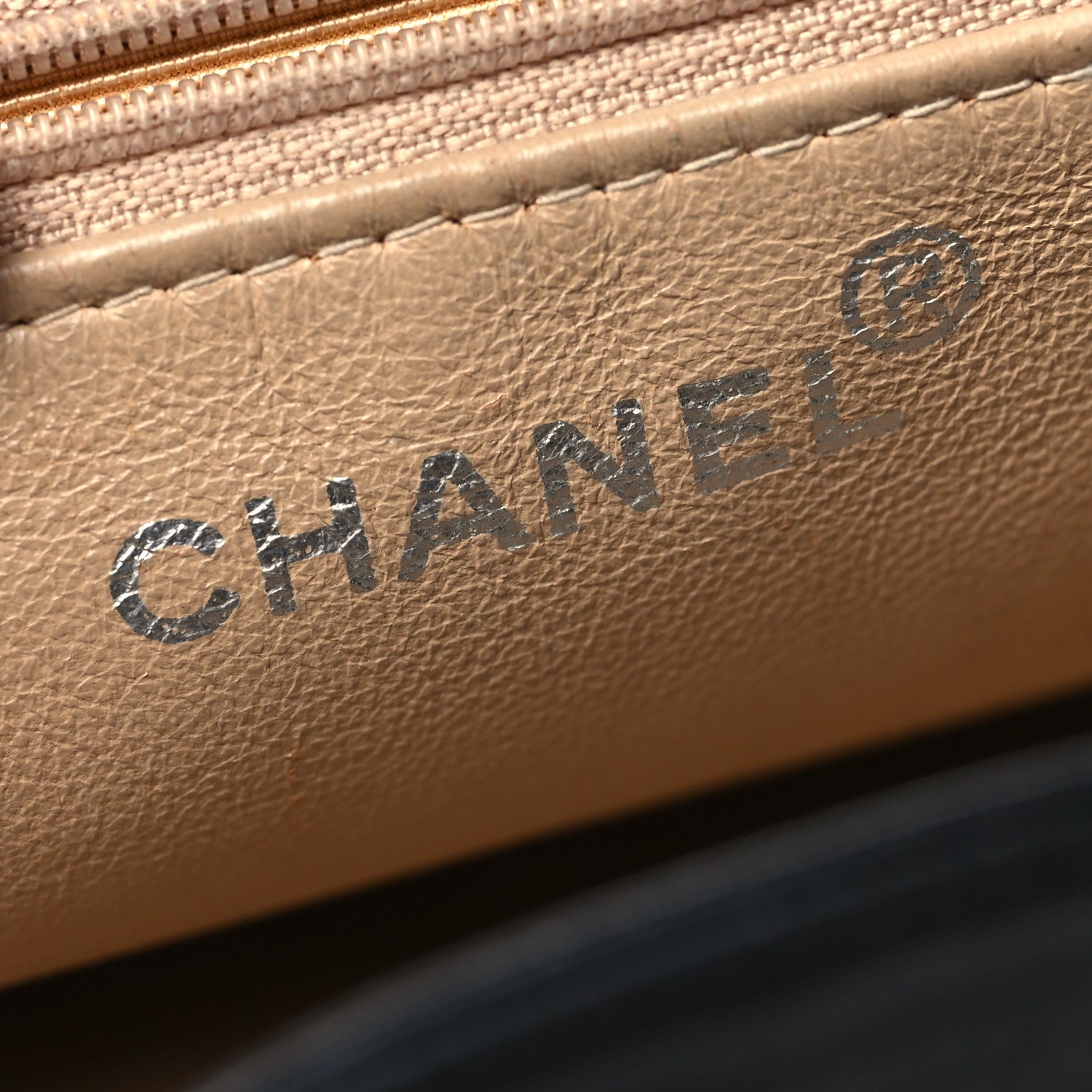 Chanel Calfskin CC Tote Black 7 of 20