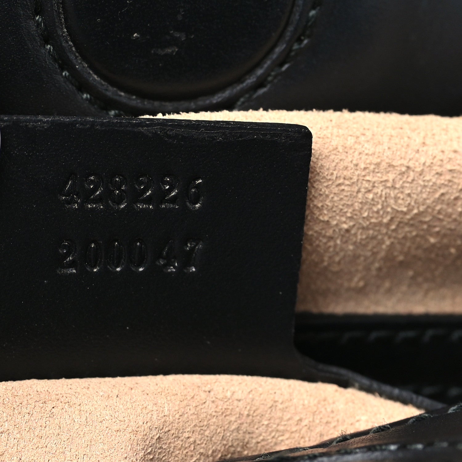 Gucci Guccissima Linea A Foldover Tote Black 7 of 10