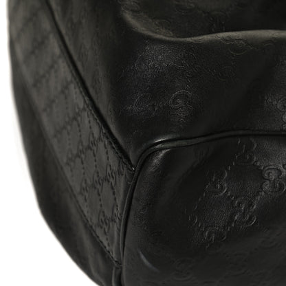 Gucci Guccissima Medium Sukey Tote Black 12 of 14