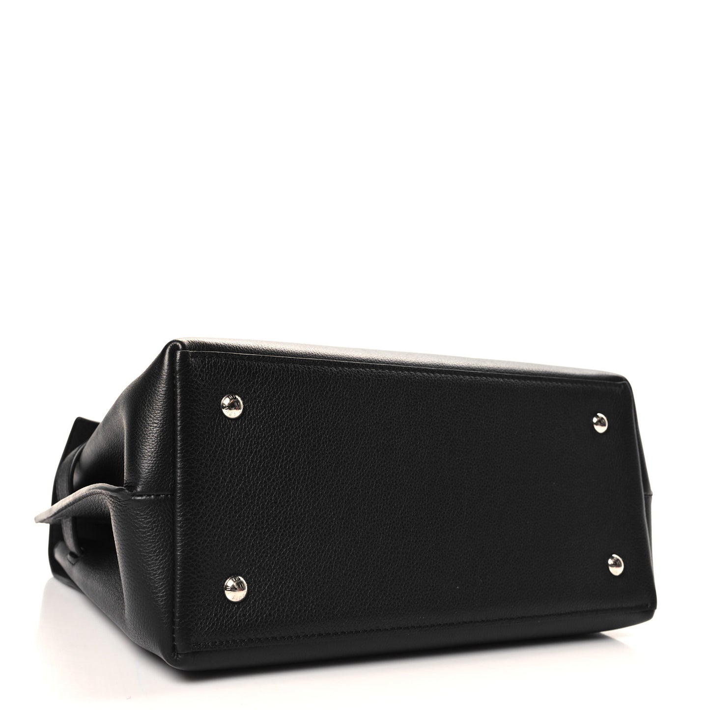Soft Calfskin Lockme Ever MM Black