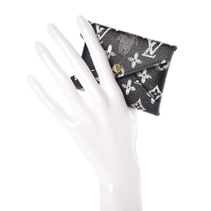 Louis Vuitton Catogram Small Kirigami Pochette Insert Black White 2 of 6