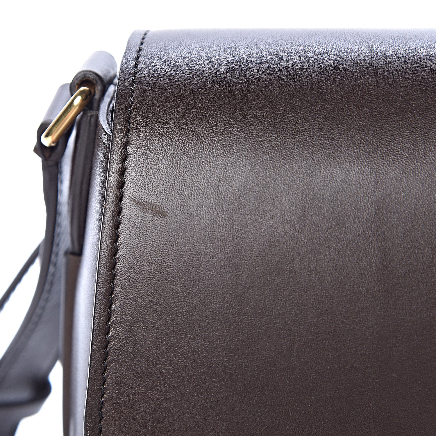 Celine Supersoft Calfskin Medium Trotteur Wood 17 of 21