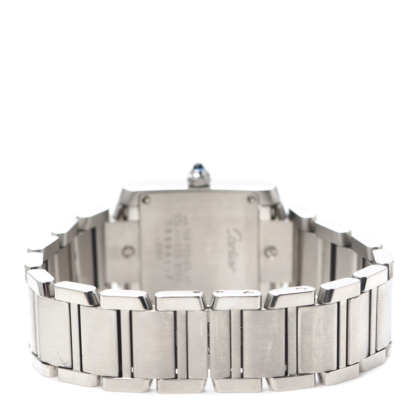 Stainless Steel 20mm Tank Francaise Quartz Watch