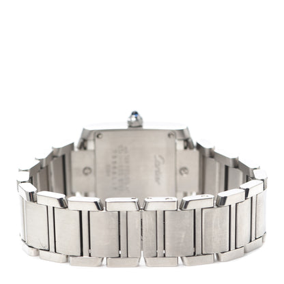 Cartier Stainless Steel 20mm Tank Francaise Quartz Watch 3 of 6
