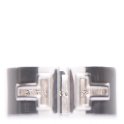 Tiffany Sterling Silver T Cutout Ring 60 9 6 of 10