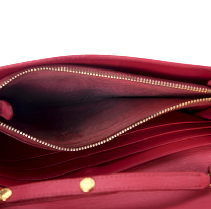 Prada Vitello Move Oro Chain Wallet 4 of 8