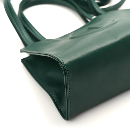 Telfar Vegan Leather Small Shopping Bag Dark Olive 11 of 12