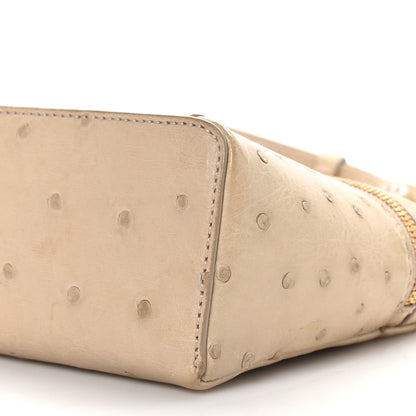 Loro Piana Ostrich L19 Extra Pocket Pouch Beige 9 of 9