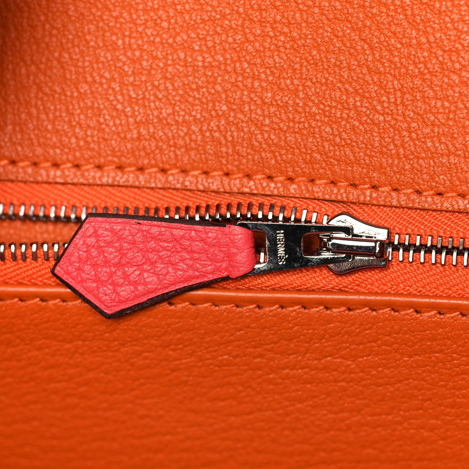 Hermes Togo Verso Birkin 30 Rose Texas Orange 21 of 35