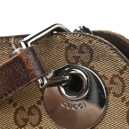 Gucci Monogram Medium Eclipse Shoulder Bag Dark Brown 16 of 16