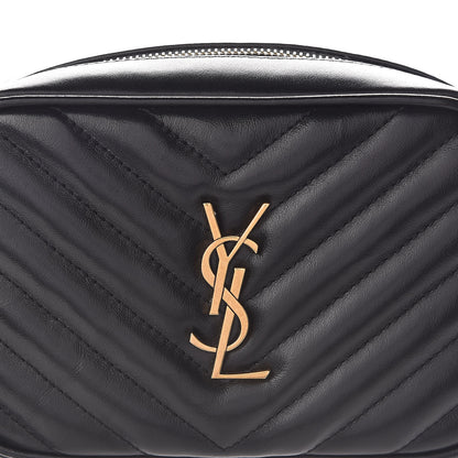 Saint Laurent Calfskin Matelasse Monogram Lou Belt Bag Black 7 of 10