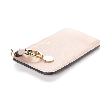 Chloe Calfskin Alphabet Purse Wallet Cement Pink 5 of 7