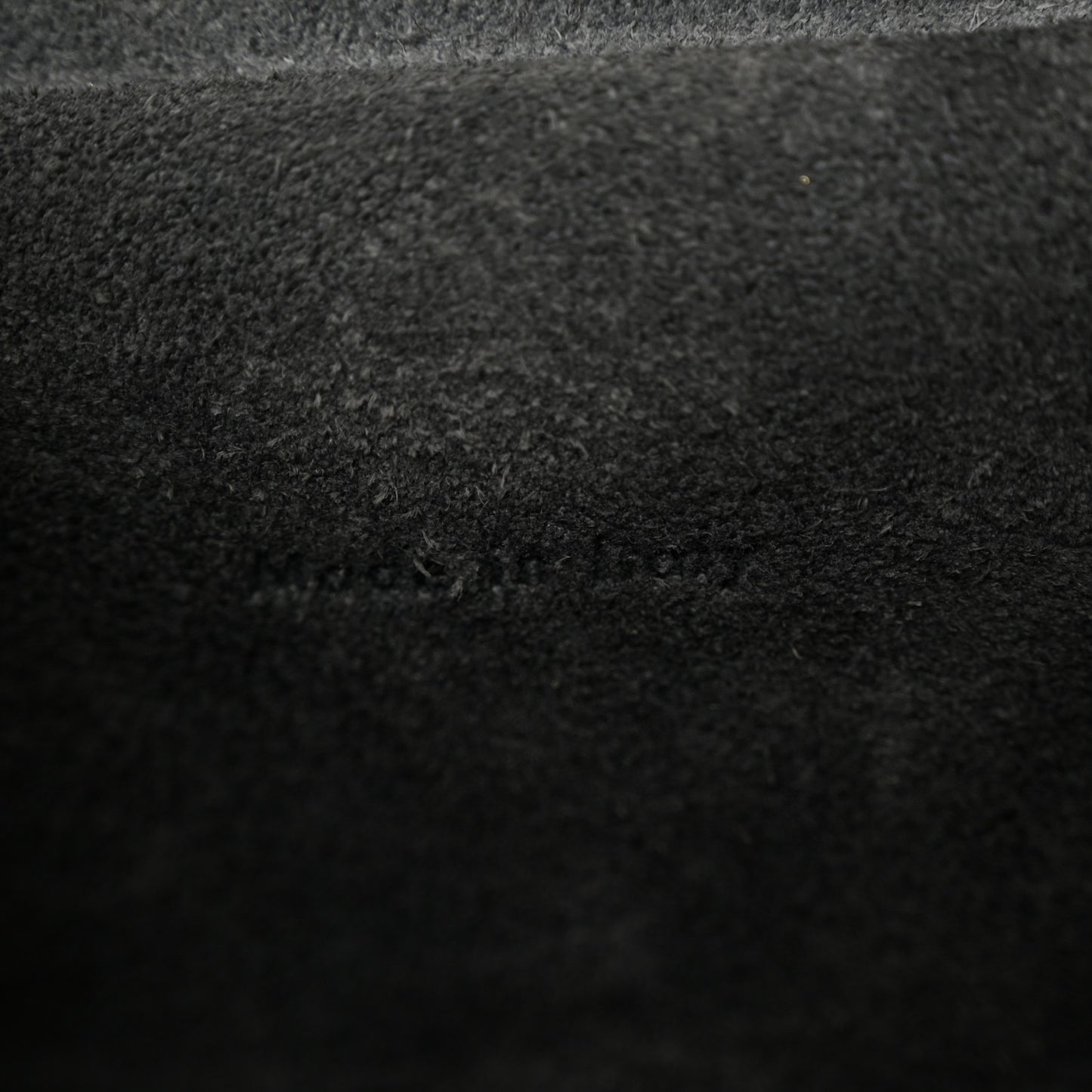 Grained Calfskin Mini Belt Bag Grey