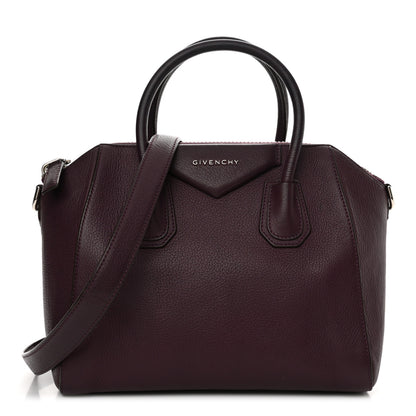 Givenchy Sugar Goatskin Small Antigona Dark Purple 1 of 16