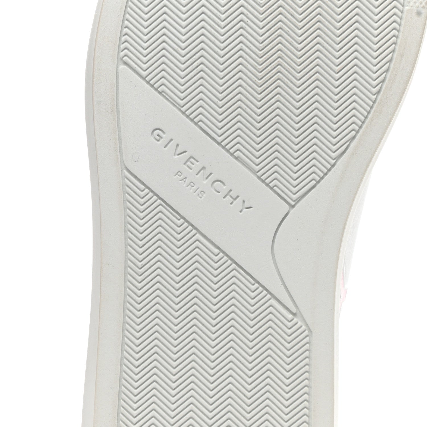 Givenchy Calfskin Reverse Logo Urban Street Sneakers 36.5 White Pink 6 of 10