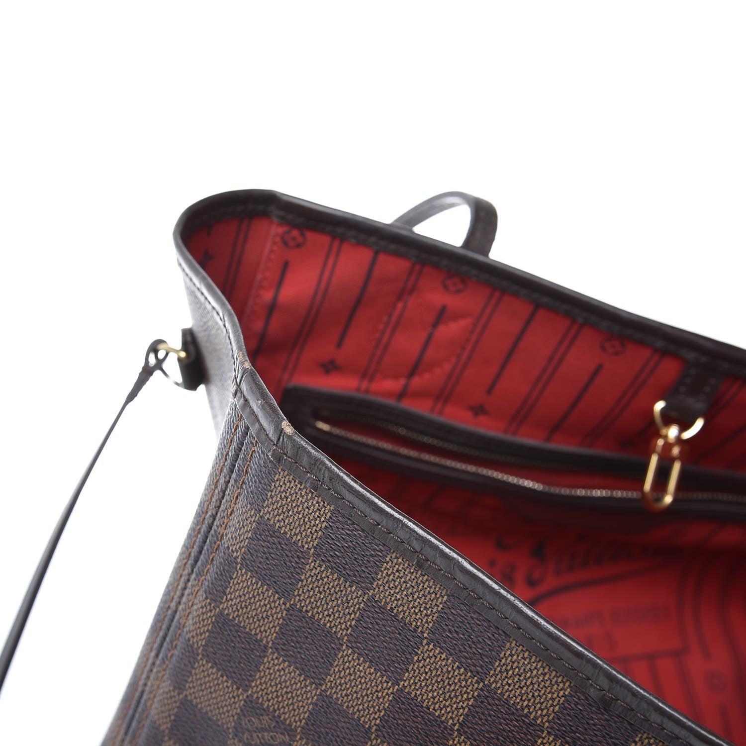 Louis Vuitton Damier Ebene Neverfull GM 9 of 14