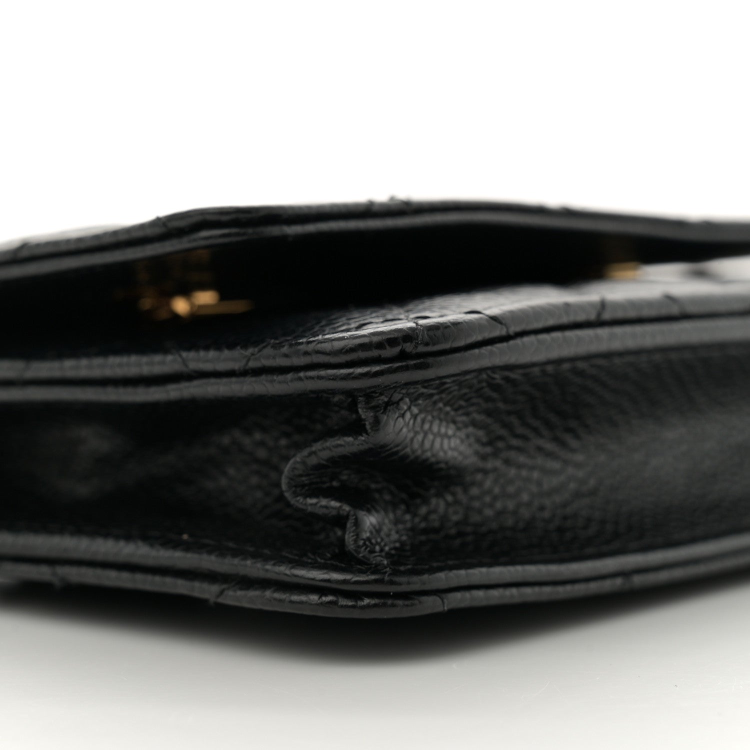 Chanel Caviar Quilted Wallet on Chain WOC Black 9 of 10