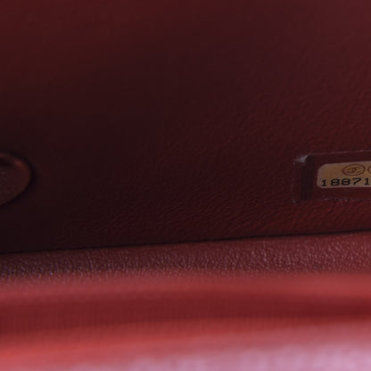 Chanel Caviar Quilted Mini Square Flap Red 9 of 9