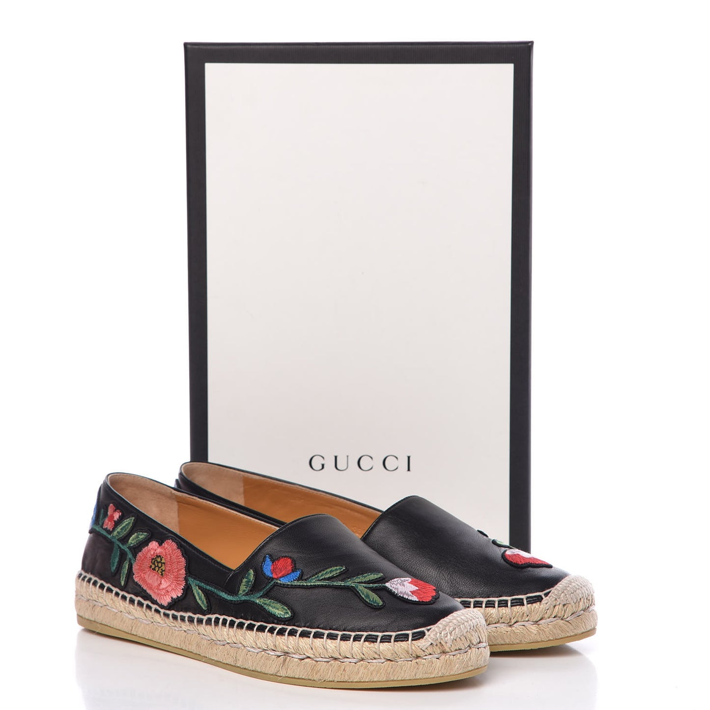 Nappa Ophelia Espadrilles 38.5 Black