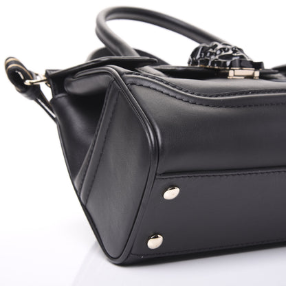 Versace Calfskin Medium Palazzo Empire Bag Black 6 of 10