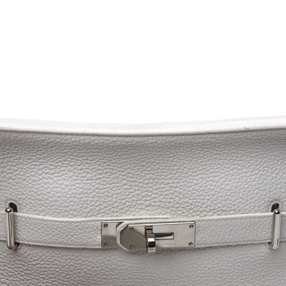 Hermes Taurillon Clemence Jypsiere 34 White 13 of 13