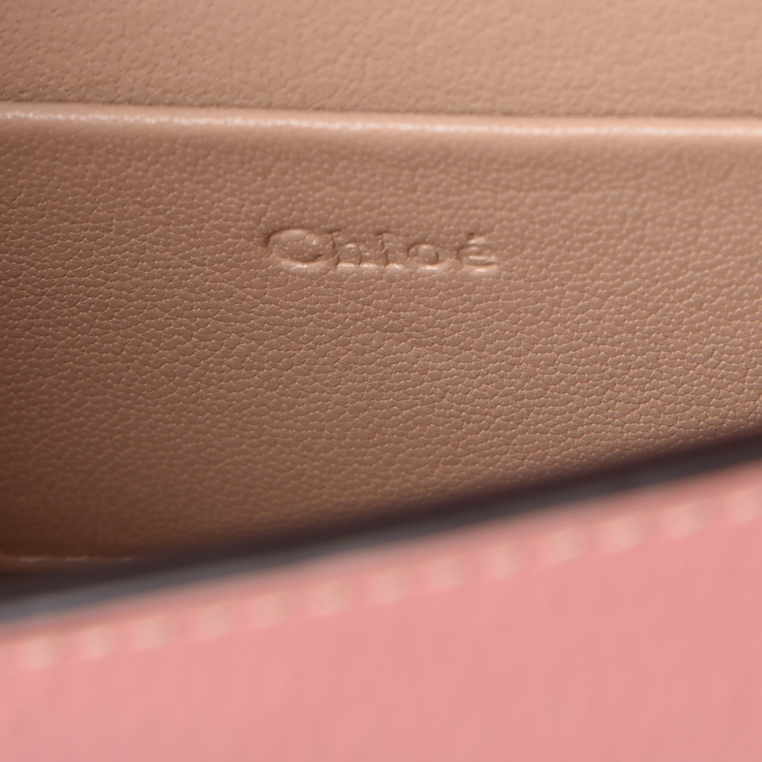 Chloe Calfskin Small Nile Bracelet Minaudiere Bag Washed Pink 5 of 11