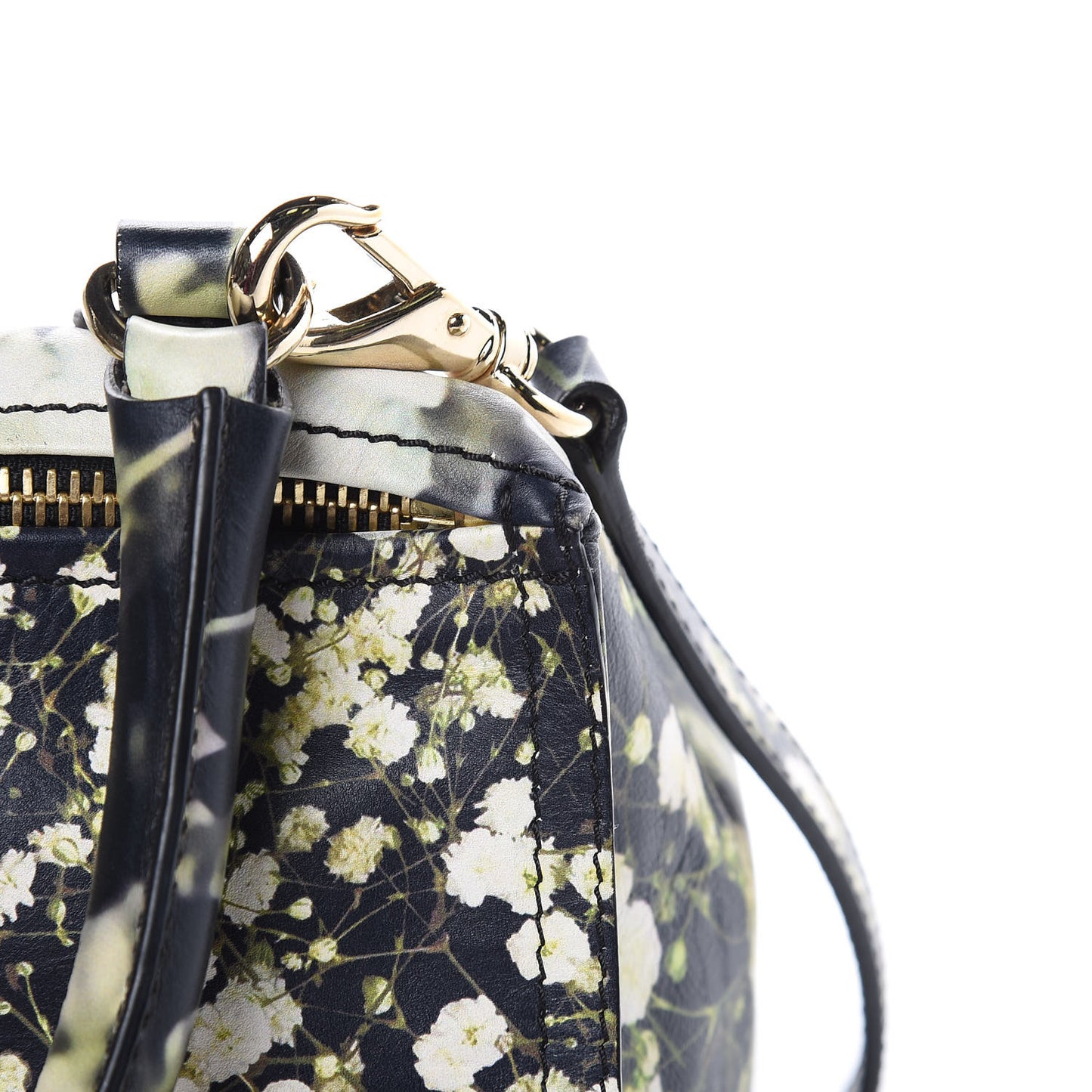 Lambskin Baby's Breath Print Medium Pandora Black