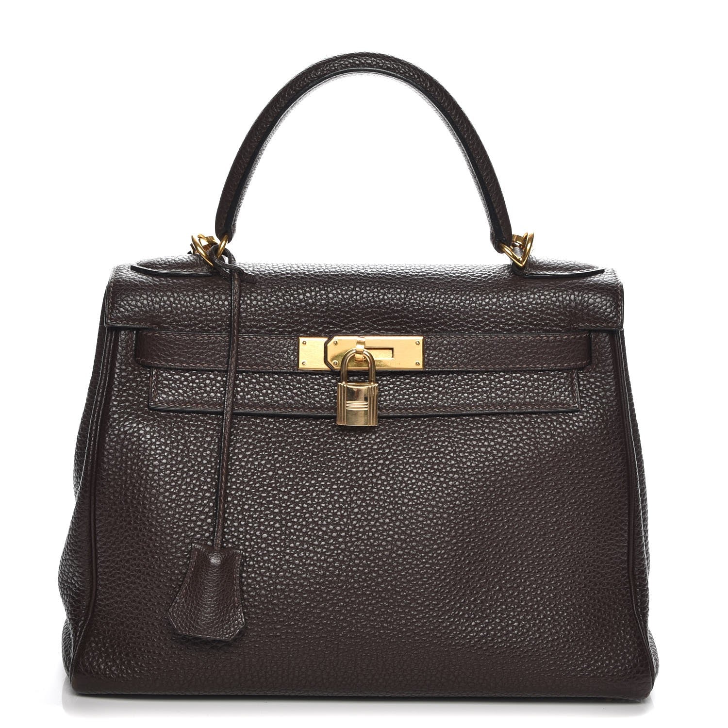 Hermes Togo Kelly Retourne 28 Chocolate 1 of 32