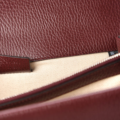 Gucci Dollar Calfskin Crystal Small Dionysus Shoulder Bag Vintage Bordeaux 9 of 11