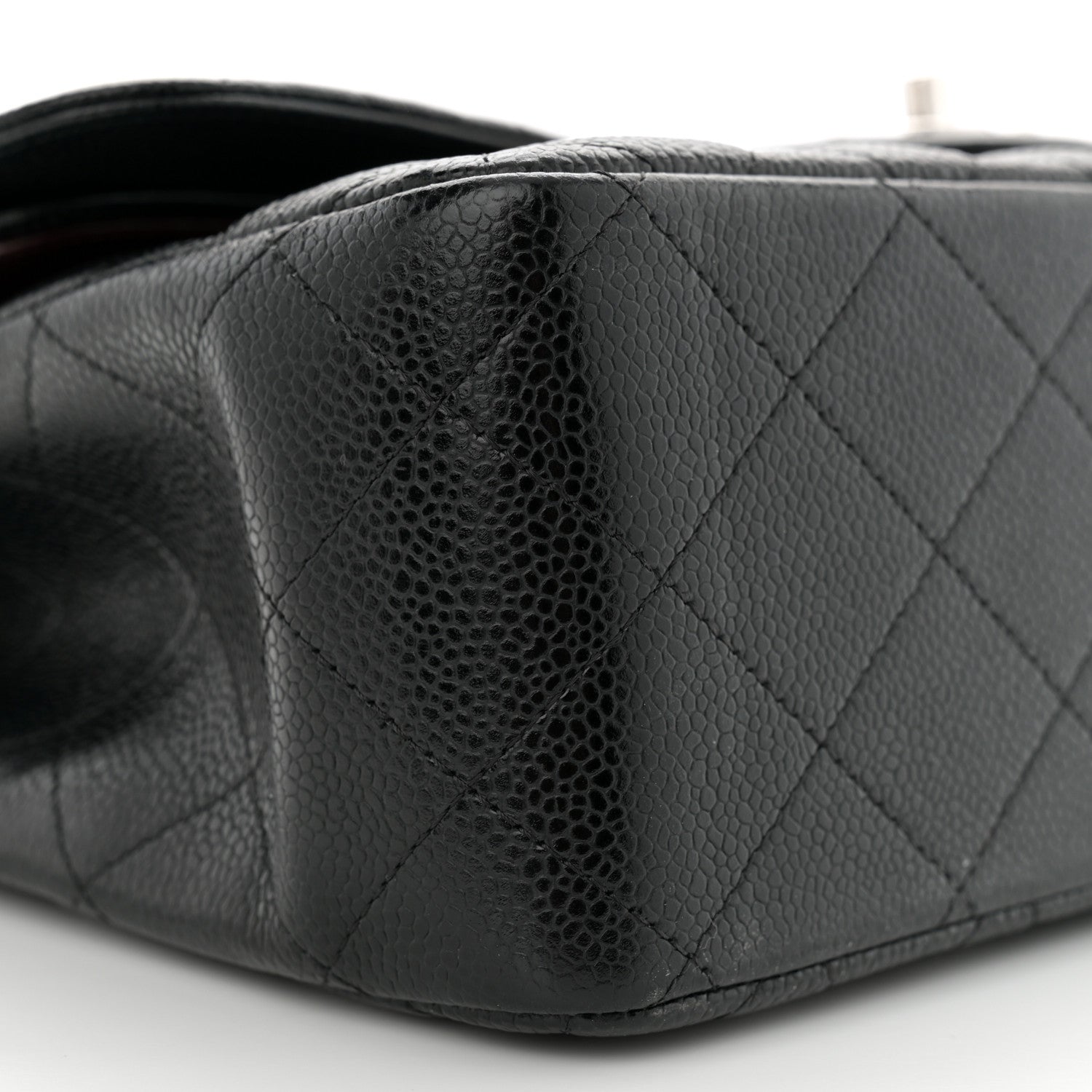 Chanel Caviar Quilted Jumbo Double Flap Black 9 of 12