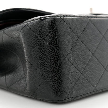 Chanel Caviar Quilted Jumbo Double Flap Black 9 of 12