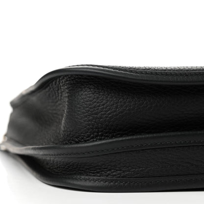 Hermes Taurillon Clemence Evelyne III PM Black 8 of 9