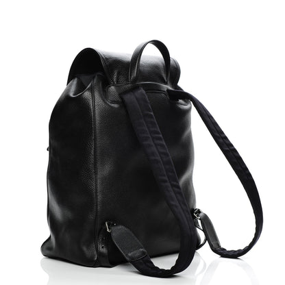 Gucci Pebbled Calfskin Soho Backpack Black 3 of 7