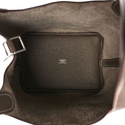 Hermes Taurillon Clemence Picotin Lock 18 PM Etoupe 5 of 10