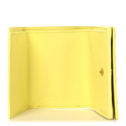 Bottega Veneta Nappa Intrecciato Trifold Wallet Ice Cream 5 of 9
