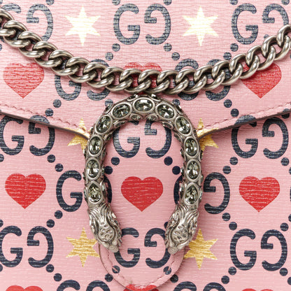 Gucci Calfskin Valentine's Day Exclusive Mini Dionysus Chain Wallet 8 of 10
