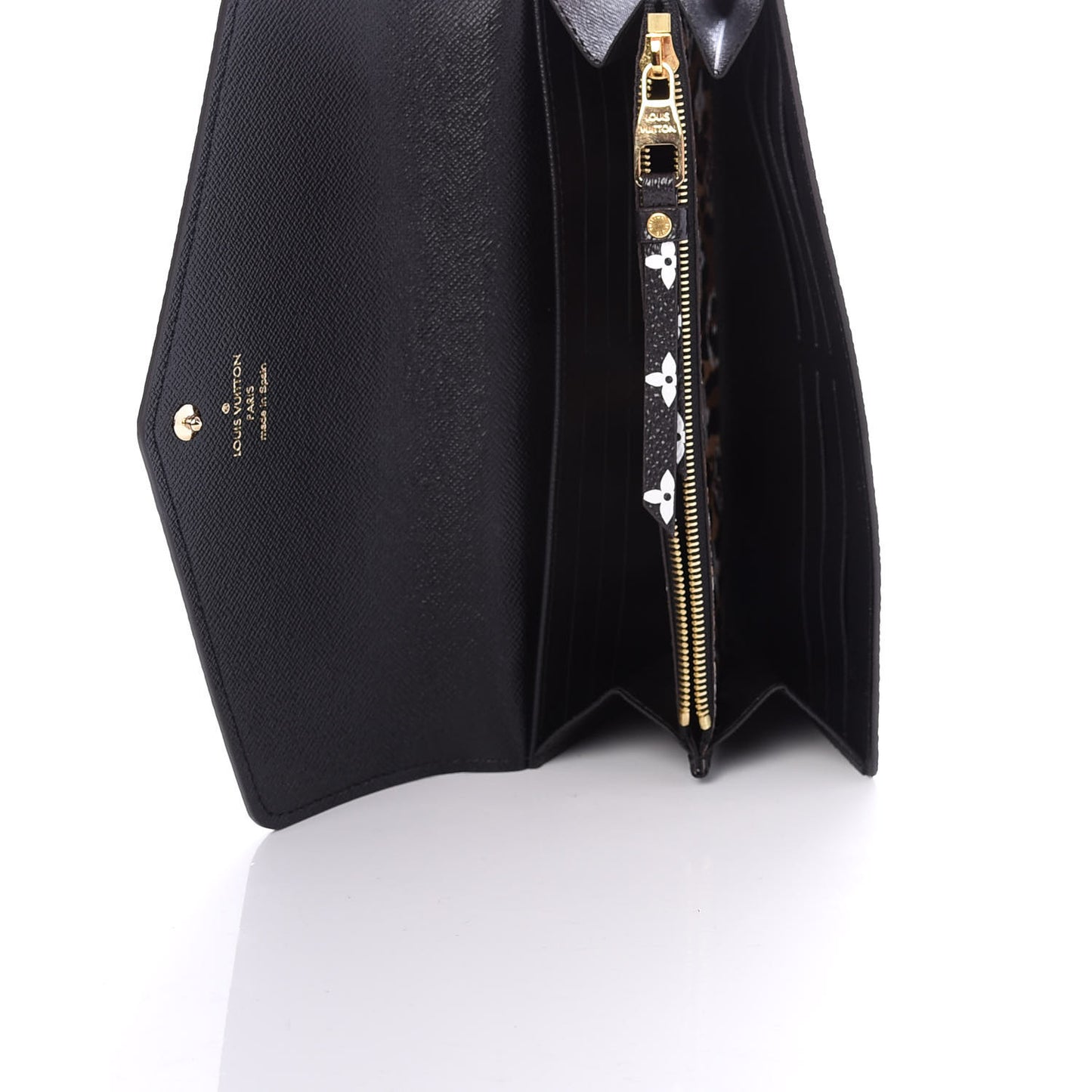 Monogram Giant Jungle Sarah Wallet Black