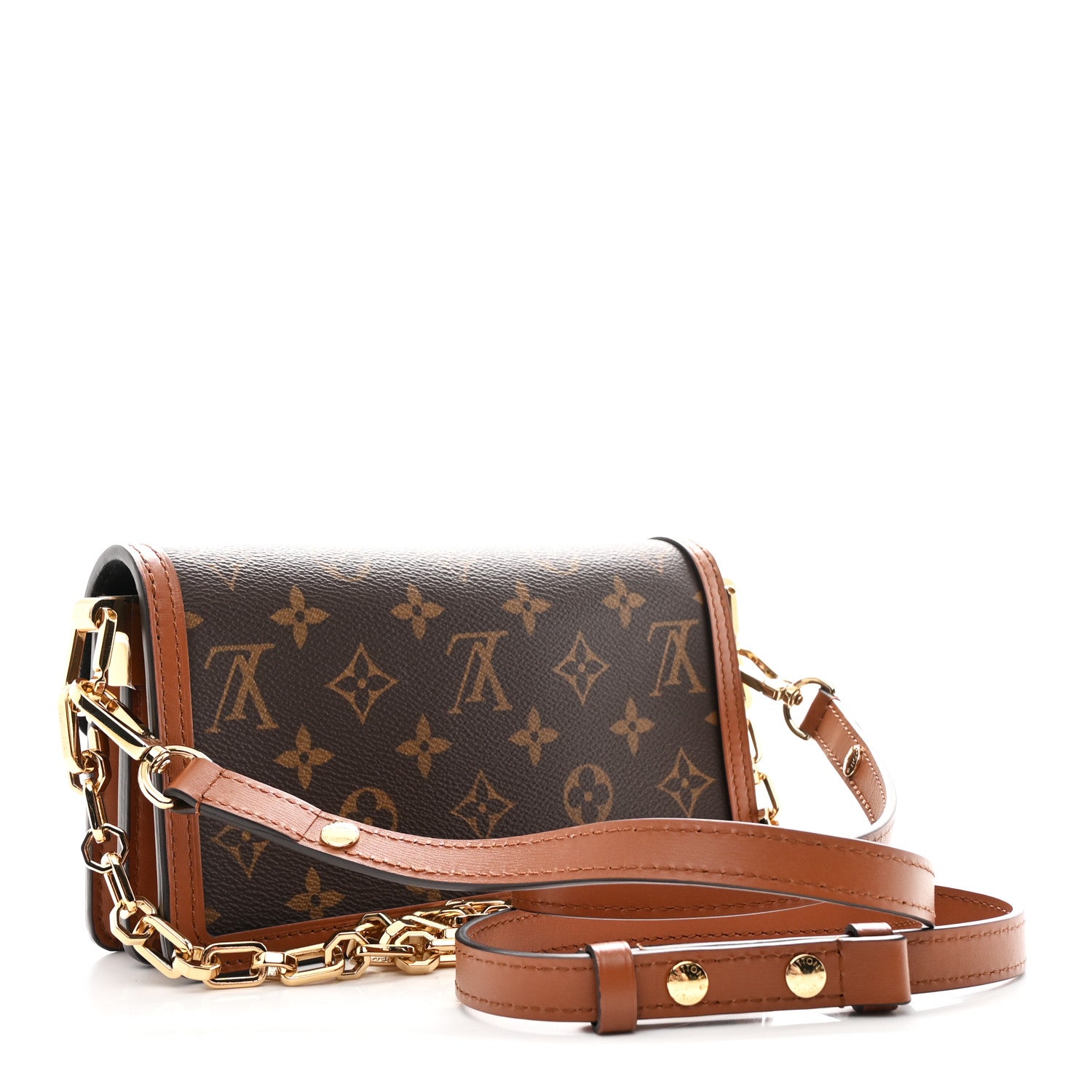 Louis Vuitton Reverse Monogram Dauphine Mini East West 3 of 11