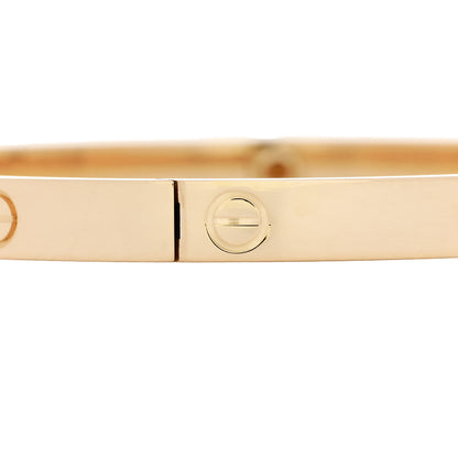 Cartier 18K Yellow Gold Medium LOVE Bracelet 18 5 of 8