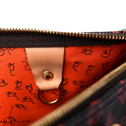 Louis Vuitton Catogram Speedy Bandouliere 30 Marron 11 of 20