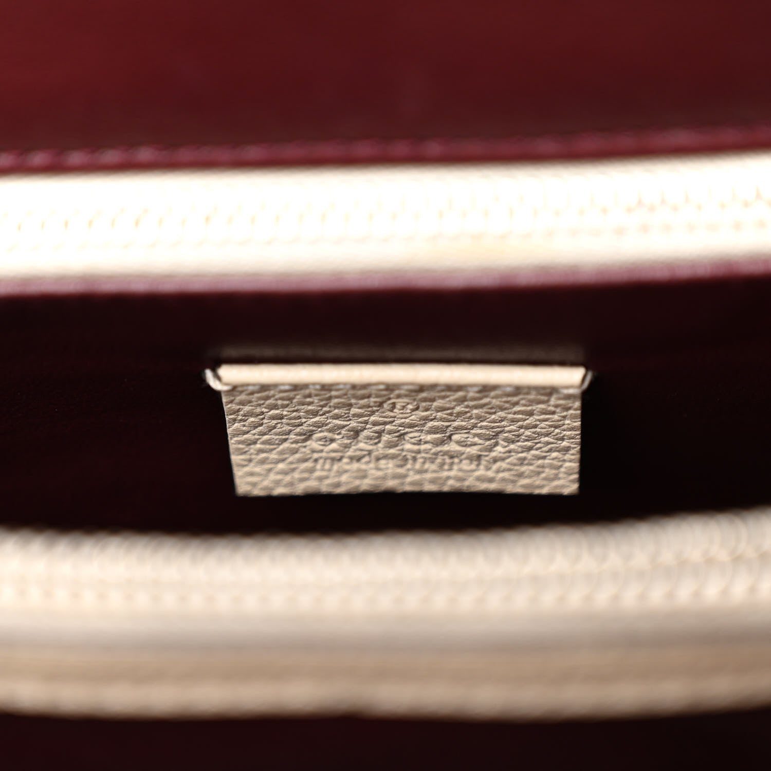 Gucci Grainy Calfskin Medium Zumi Top Handle Bag Mystic White 6 of 12