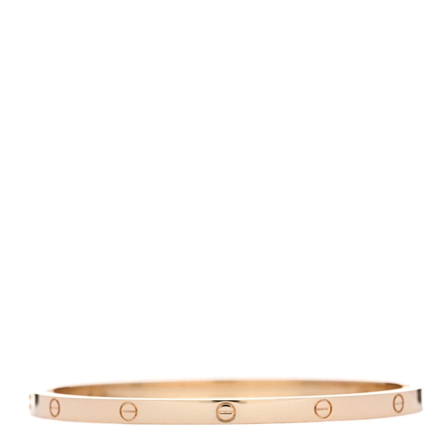 Cartier 18K Yellow Gold Small LOVE Bracelet 17 2 of 5